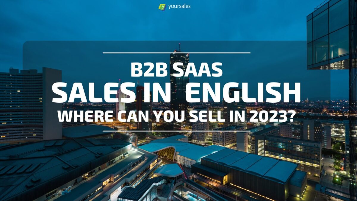 B2B SaaS Sales in English: Where Can You Sell in 2023 cover