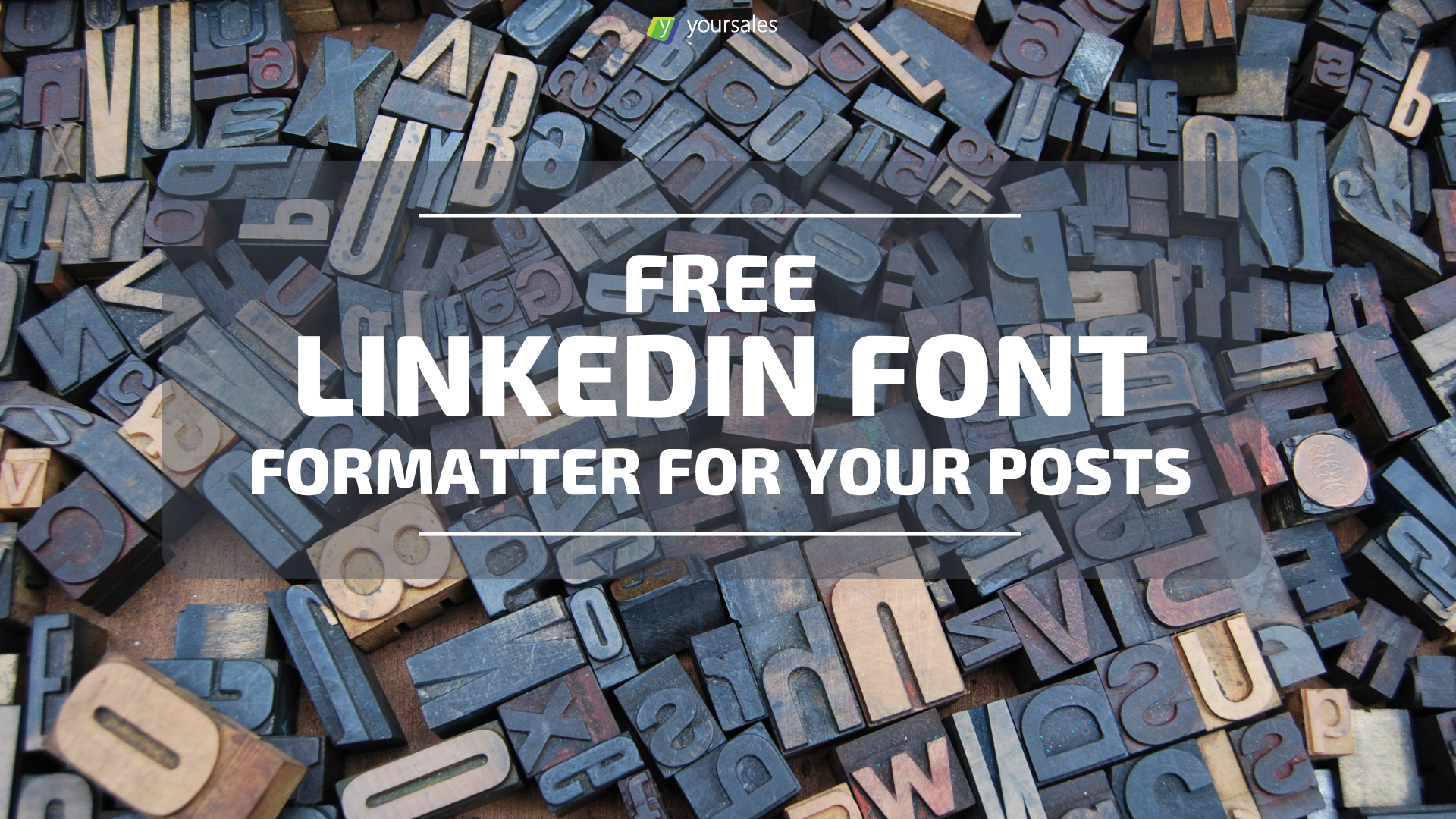 Featured image for “Free LinkedIn Post Font Formatter”
